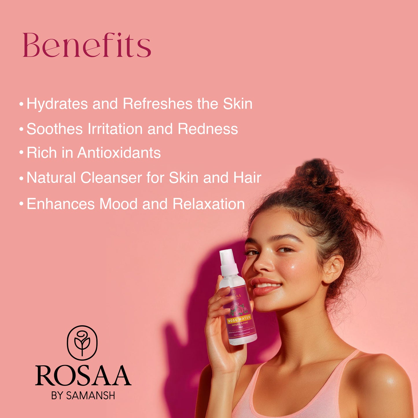 Rosaa By Samansh - Rose Water 200ml