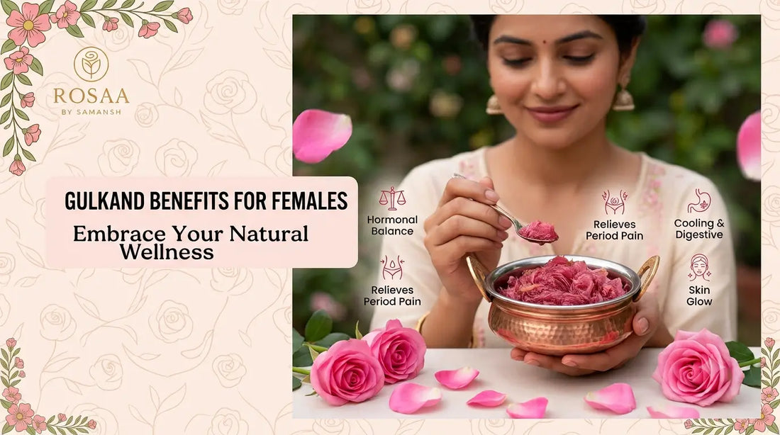 benefits of gulkand for female