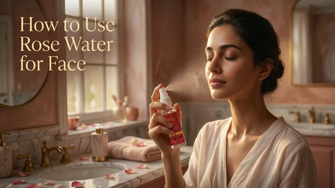 rose water usage for face