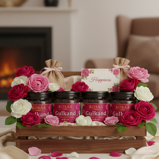 Authentic Rosaa Gulkand Hamper– 50g Gulkand Collection